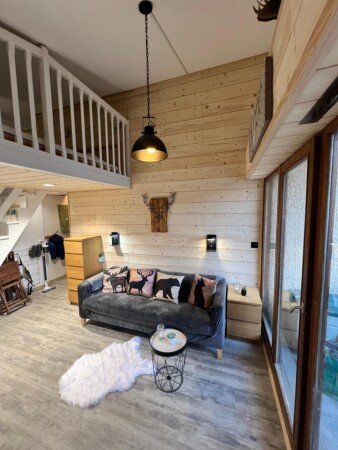 Studio 2 chambres, avec parking