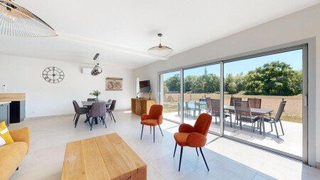 Villa 5 chambres, avec jardin