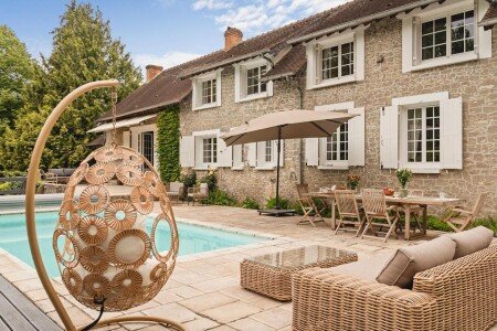 Villa 4 chambres, avec piscine