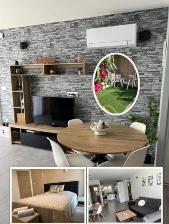 T2 1 chambre, avec jardin