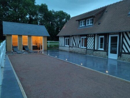 Maison 1 chambre, avec jacuzzi