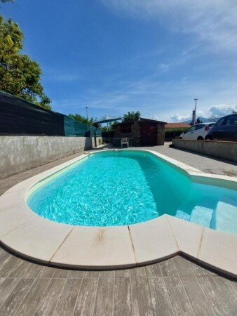 Chalet 1 chambre, avec piscine