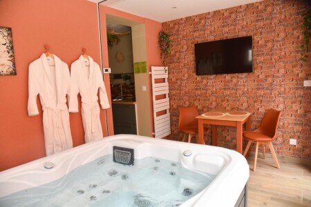 Appartement 1 chambre, avec jacuzzi