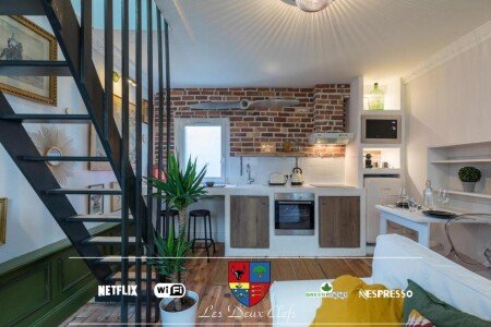 Apartamento 1 habitación, con aire acondicionado
