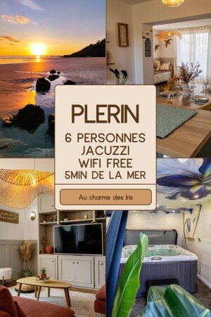 Maison 3 chambres, avec jacuzzi