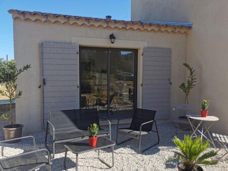 Maison 1 chambre, avec jardin