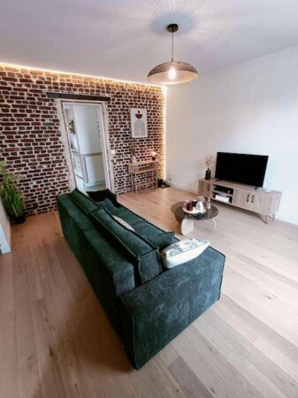Appartement cozy, 1 chambre, avec jardin