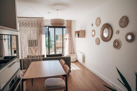 T2 chic, 1 chambre, avec wifi