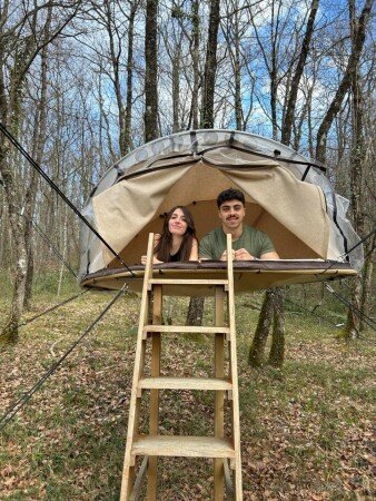 Tente 1 chambre, avec jacuzzi