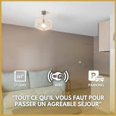 Appartement 1 chambre, avec wifi