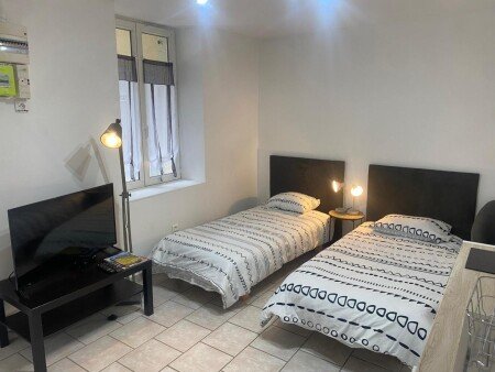 Studio 1 chambre, avec parking
