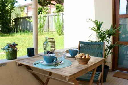 Appartement 1 chambre, avec jardin