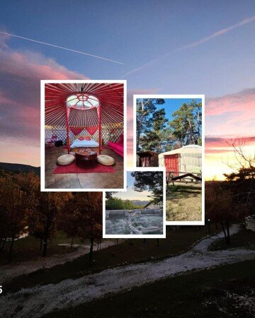 Chalet 7 voyageurs, avec jacuzzi