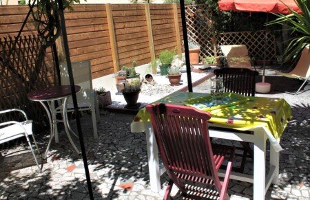 Appartement 1 chambre, avec jardin
