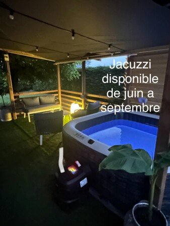 Maison 3 chambres, avec jacuzzi