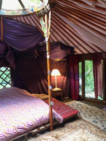 Tente 1 chambre, avec jardin