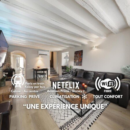 Maison 2 chambres, avec climatisation