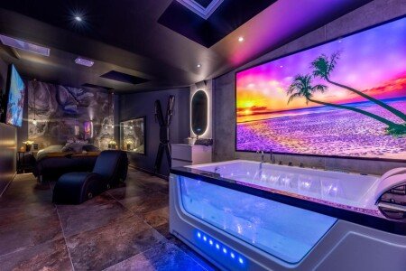 Appartement 1 chambre, avec jacuzzi