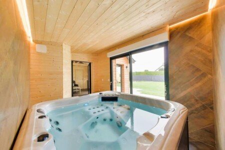 Chalet 1 chambre, avec jacuzzi