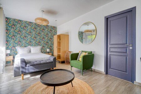 Studio 1 chambre, avec jardin