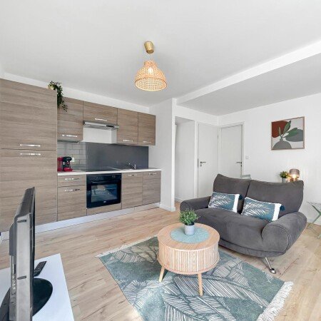 Appartement 1 chambre, avec wifi