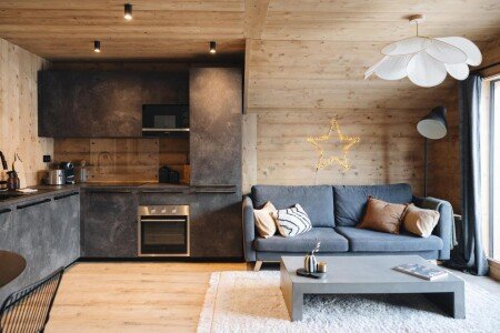 Appartement 1 chambre, avec jardin