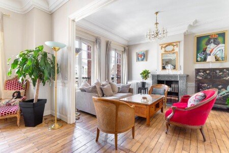 Appartement 3 chambres, avec jardin