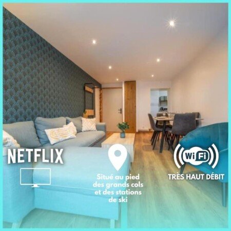 Appartement 1 chambre, avec wifi