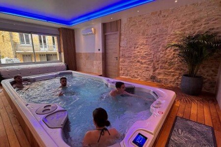 Maison 2 chambres, avec jacuzzi