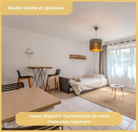 Studio 2 voyageurs, avec wifi