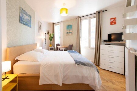 Apartamento 1 habitación, con aire acondicionado