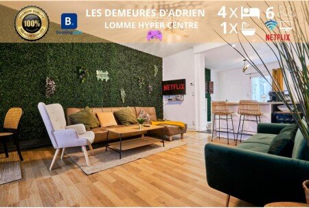 Appartement 1 chambre, avec jardin