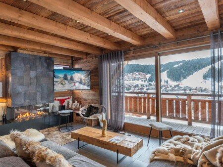 Chalet de luxe 4 chambres, avec wifi
