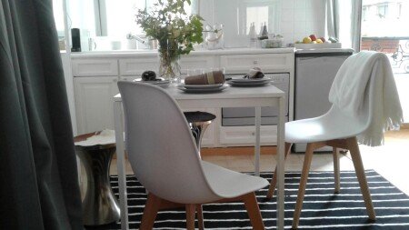 Appartement 1 chambre, avec jardin