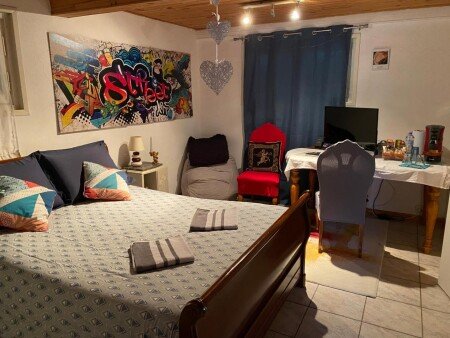 Gîte 1 chambre, avec jardin