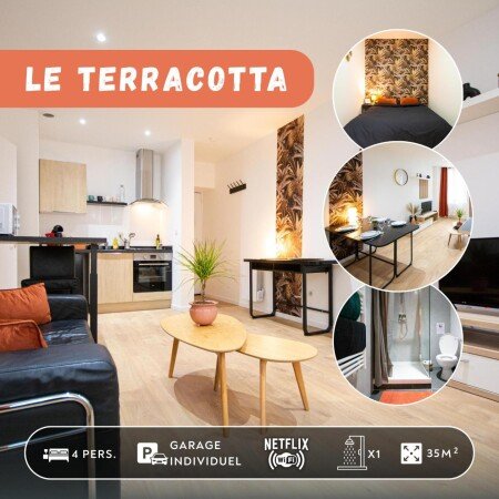 Apartamento 1 habitación, con wifi