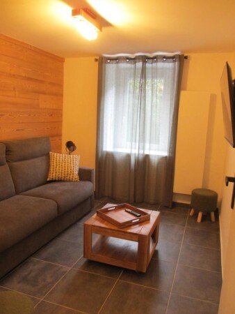 Apartamento 1 habitación, con jardín