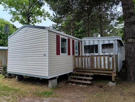 Mobil home 3 chambres, avec jacuzzi