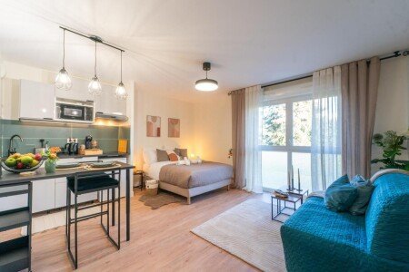 Studio 1 chambre, avec wifi