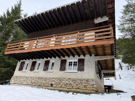 Chalet 5 chambres, avec jardin