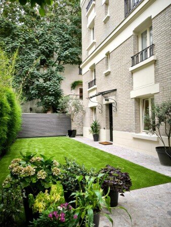 Appartement 1 chambre, avec jardin