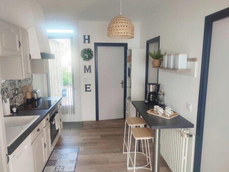 Casa 2 habitaciones, con jardín