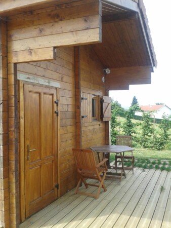 Chalet 2 chambres, avec jardin