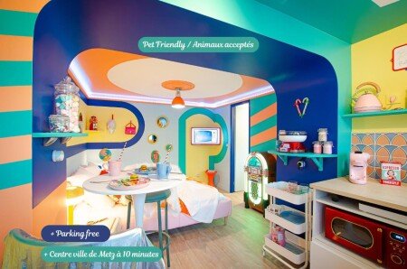 Appartement 1 chambre, avec jardin