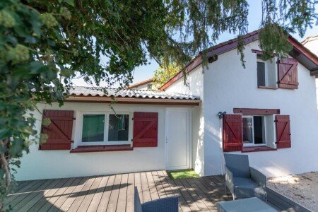 Maison 1 chambre, avec jardin