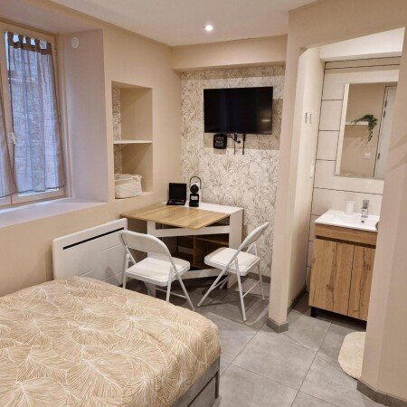 Studio 1 chambre, avec wifi