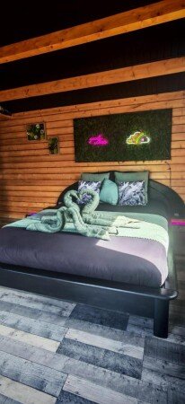 Chalet cozy, 1 chambre, avec jardin