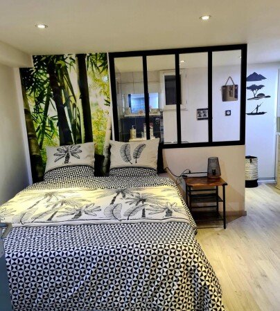 Bed and breakfast cozy, 1 chambre, avec jardin