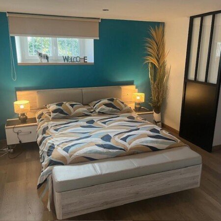 Appartement 1 chambre, avec jardin