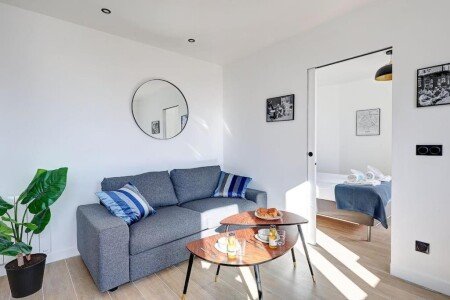 Appartement 1 chambre, avec wifi